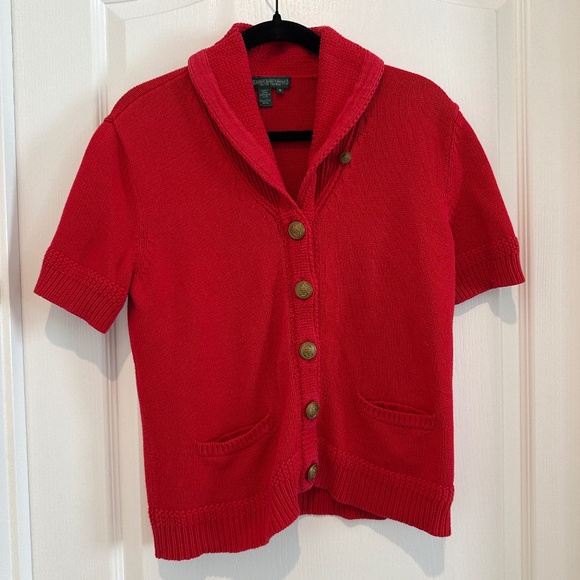 Lauren Jeans Company Sweaters - Short sleeved cardigan